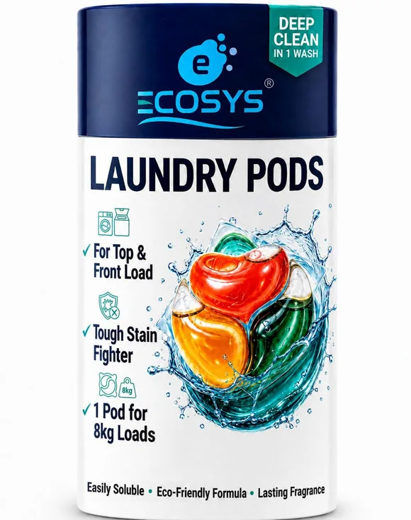 Ecosys All-in-1 Laundry Pods — 120-wash super saver pack